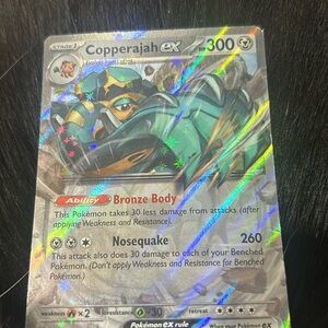 It’s a pokèmon card and it’s coppersjah